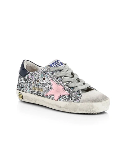 Golden Goose Baby's, Little Kid's & Kid's Superstar Glitter Sneakers In Romantic