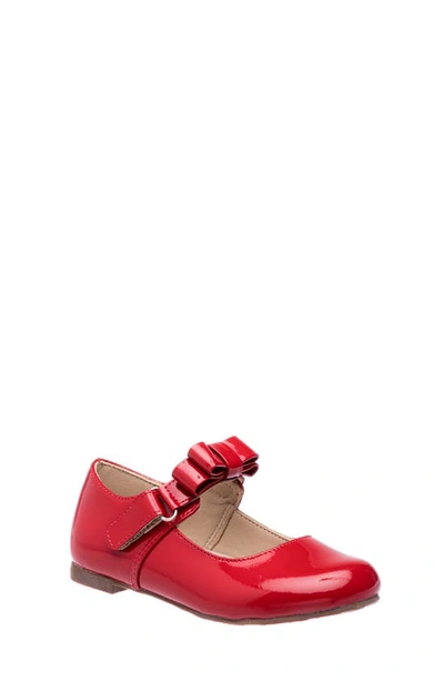 Elephantito Kids' Baby's, Little Girl's & Girl's Charlotte Mary Jane Flats In Red Patent