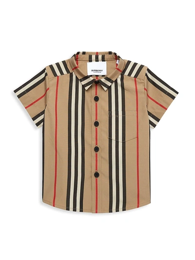 Burberry Baby's & Little Boy's Fredrick Iconic Shirt In Archive Beige