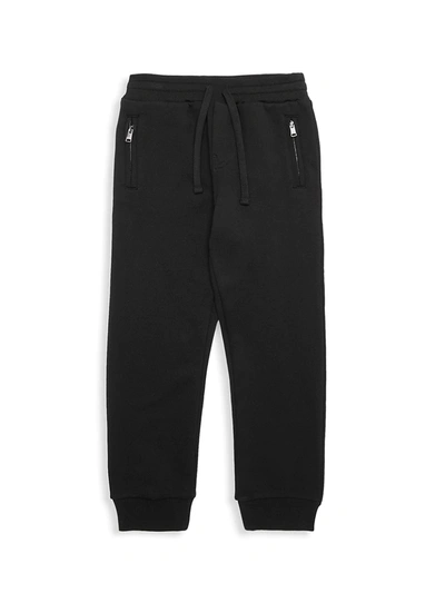 Dolce & Gabbana Kids' Little Boy's & Boy's Fleece Joggers In Black