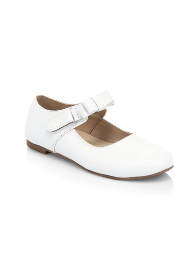 Elephantito Baby's, Little Girl's & Girl's Charlotte Mary Jane Flats In White