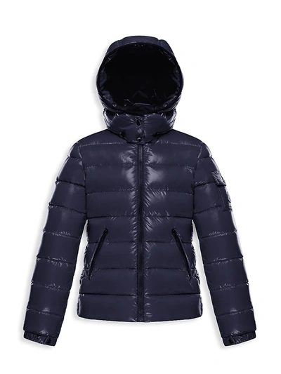 Moncler Little Kid's & Kid's Bady Down Puffer Jacket In Navy
