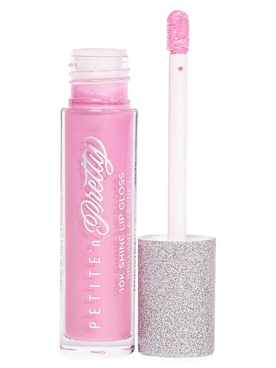 Petite 'n Pretty Kids' Girl's 10k Shine Lip Gloss In Sheer Pink
