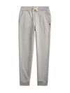 Ralph Lauren Kids' Little Boy's & Boy's Seasonal Fleece Joggers In Heather Grey