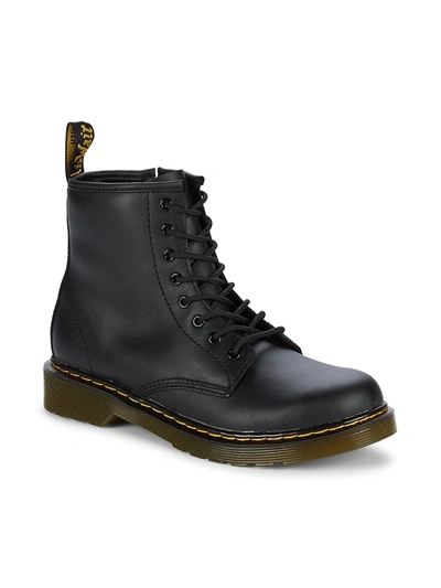 Dr. Martens Little Kid's & Kid's 1460 J Black Softy Leather Boots