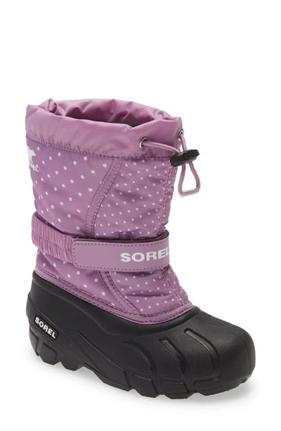 Sorel Kids' Girl's Flurry Print Violet Haze Boots