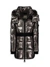 Sam Kids' Little Girl's Soho Down Puffer Jacket In Gunmetal