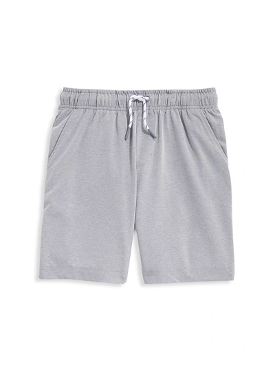 Vineyard Vines Kids' Little Boy's & Boy's Performance Jetty Shorts In Grey Heather