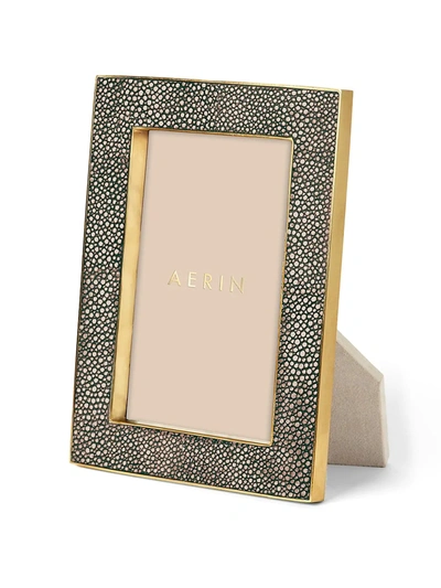 Aerin Classic Embossed Shagreen Picture Frame In Size 4 X 6