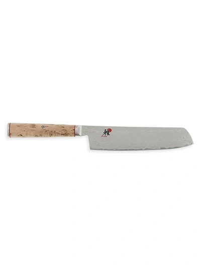 Miyabi Birchwood 6.5" Nakiri Knife In Silver