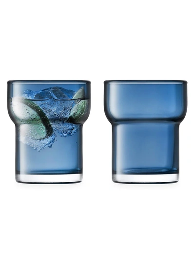 Lsa Utility Two-piece Tumbler Set In Sapphire