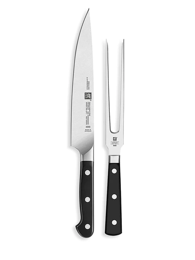 Zwilling J.a. Henckels Two-piece Carving Knife & Fork Set