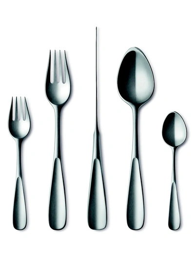 Georg Jensen Vivianna Stainless Steel Flatware Set/set Of 5