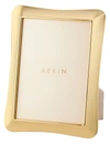 Aerin Cecile Curved Frame In Gold