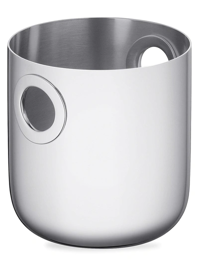 Christofle Oh De  Stainless Steel Ice Bucket In 银色
