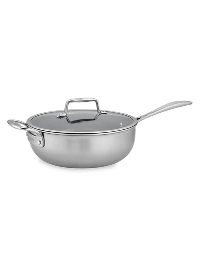 Zwilling J.a. Henckels Zwilling Clad Cfx 4.5-quart Stainless Steel Ceramic Nonstick Perfect Pan