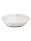 Richard Brendon Dip Creamware Serving Bowl In White