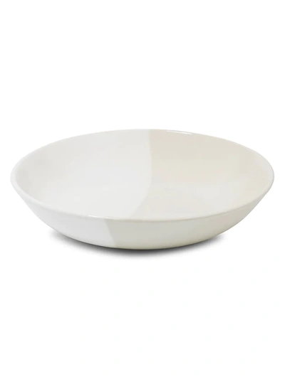 Richard Brendon Dip Creamware Serving Bowl In White