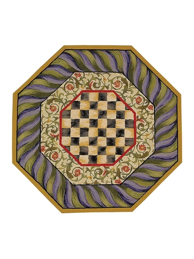 Mackenzie-childs Courtly Check Rug Octagon