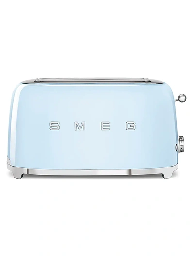 Smeg 4-slice Toaster In Pastel Blue