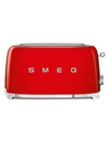 Smeg 4-slice Toaster In Red