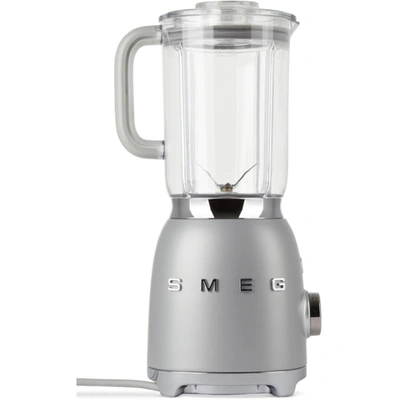 Smeg Silver Retro-style Blender In Silver