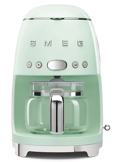 Smeg Drip Filter Coffee Machine In Pastel Green