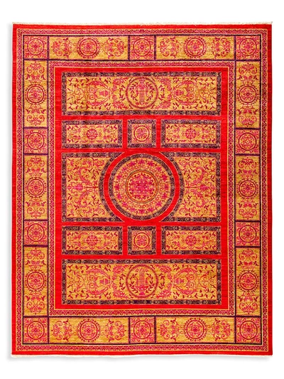Solo Rugs One-of-a-kind Scarlet Contemporary Wool Hand-knotted Area Rug