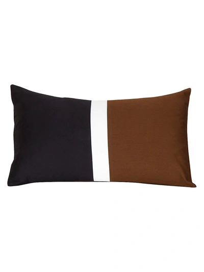 Frette Bold 300 Thread Decorative Cushion In Chestnut
