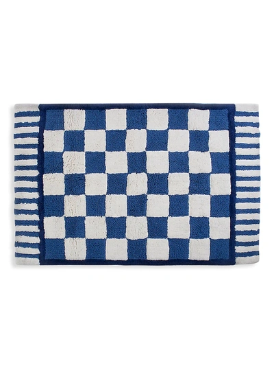 Mackenzie-childs Large Royal Check Bath Mat
