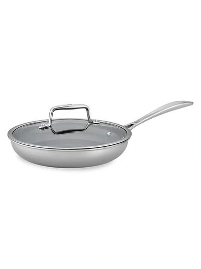 Zwilling J.a. Henckels Zwilling Clad Cfx 2-piece Stainless Steel Ceramic Nonstick Lid Fry Pan