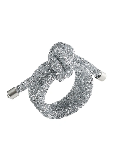 Kim Seybert Glam Knot Napkin Ring, Silver