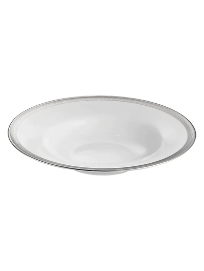 Michael Aram Silversmith Platinum-rimmed Porcelain Bowl