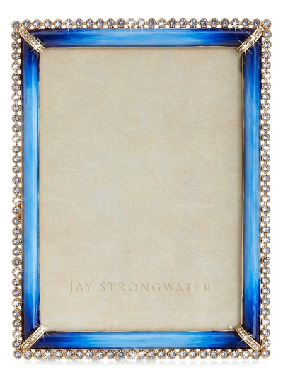 Jay Strongwater Lucas Stone Edge Picture Frame In Size 6 X 8