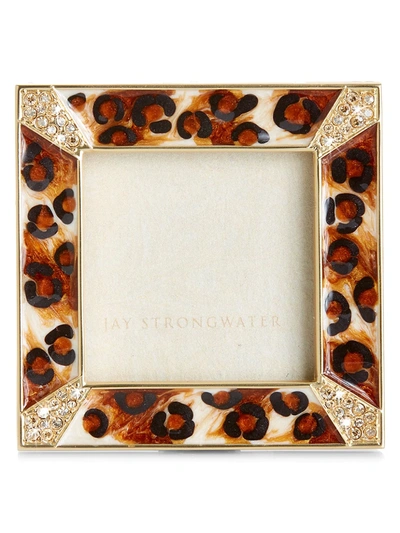 Jay Strongwater Leopard Spotted Picture Frame