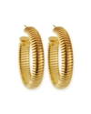 Gas Bijoux Milo Mini Hoop Earrings In Gold