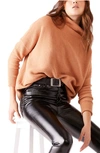 Free People Ottoman Slouchy Tunic In Apricot