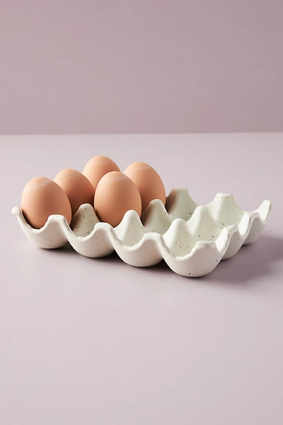 Anthropologie Cottage Egg Crate In Beige