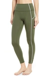 Free People Movement You're A Peach Leggings In Army