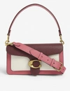 Coach Tabby Leather Shoulder Bag In B4/lake+multi