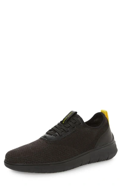 Cole Haan Men's Generation Zerogrand Stitchlite Sneakers In Black/ Black