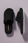 Dolce Vita Women's Mochi Studded Plush Slippers In Black
