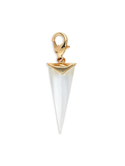 Alexis Bittar 10k Goldplated & Lucite Charm Pendant