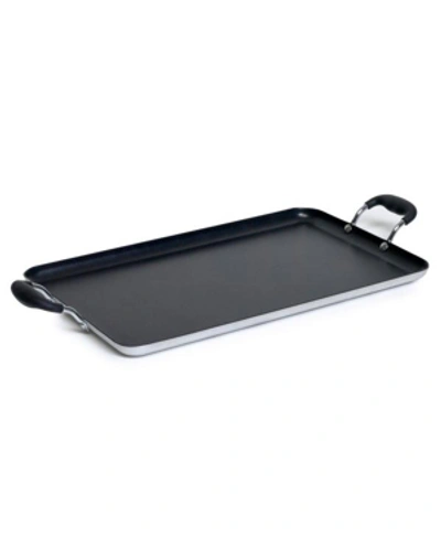 Imusa Double Burner Griddle With Cool Touch Handles In Black