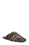 Vince Camuto Women's Larsina Square-toe Mules Women's Shoes In Multi/ Tiger Print