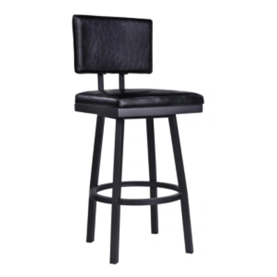 Armen Living Balboa 26" Counter Stool In Black