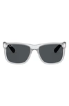 Ray Ban Youngster 54mm Sunglasses In Clear/ Dark Grey