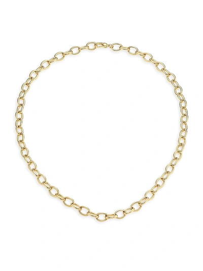 Roberto Coin Women's 18k Yellow Gold Chain Link Necklace, 18"