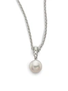 Mikimoto Women's Morning Dew 8mm Cultured Akoya Pearl & Diamond Pendant Necklace