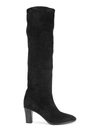 Vince Women's Casper Knee-high Suede Boots In Black